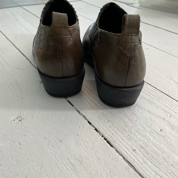 Frye green leather western booties - Picture 5 of 7